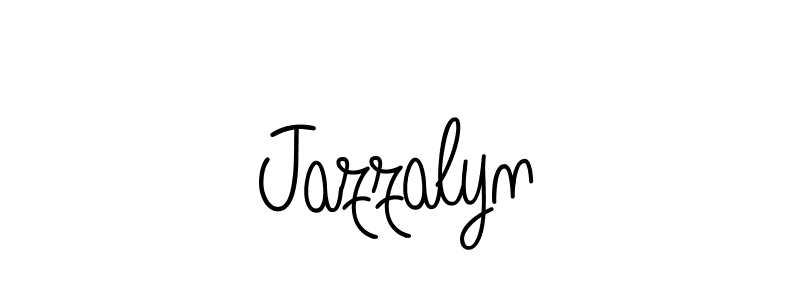 Here are the top 10 professional signature styles for the name Jazzalyn. These are the best autograph styles you can use for your name. Jazzalyn signature style 5 images and pictures png