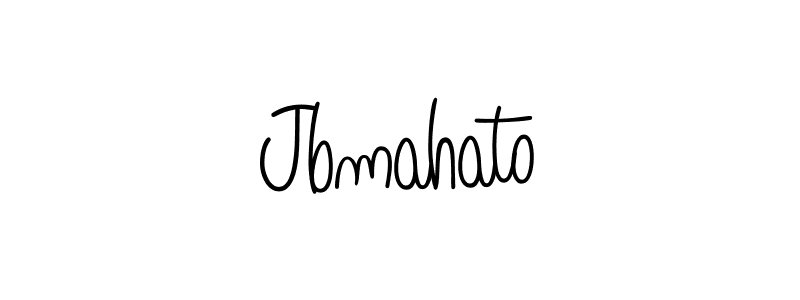 Design your own signature with our free online signature maker. With this signature software, you can create a handwritten (Angelique-Rose-font-FFP) signature for name Jbmahato. Jbmahato signature style 5 images and pictures png