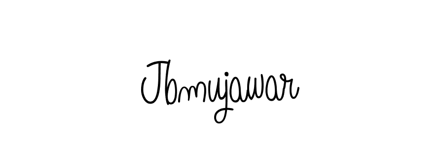 Make a beautiful signature design for name Jbmujawar. With this signature (Angelique-Rose-font-FFP) style, you can create a handwritten signature for free. Jbmujawar signature style 5 images and pictures png