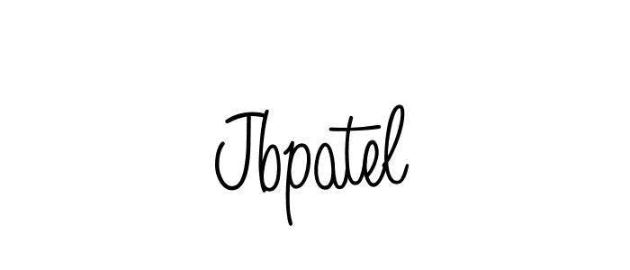 Design your own signature with our free online signature maker. With this signature software, you can create a handwritten (Angelique-Rose-font-FFP) signature for name Jbpatel. Jbpatel signature style 5 images and pictures png
