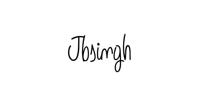 Create a beautiful signature design for name Jbsingh. With this signature (Angelique-Rose-font-FFP) fonts, you can make a handwritten signature for free. Jbsingh signature style 5 images and pictures png