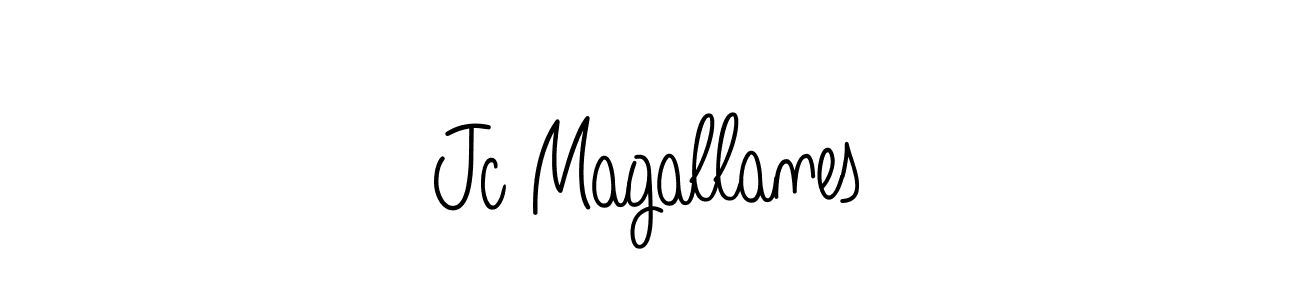 How to make Jc Magallanes signature? Angelique-Rose-font-FFP is a professional autograph style. Create handwritten signature for Jc Magallanes name. Jc Magallanes signature style 5 images and pictures png