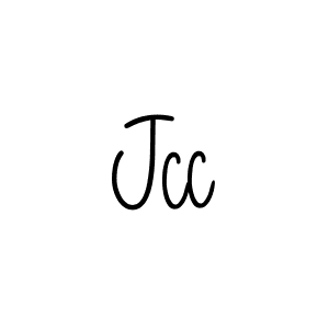 Jcc stylish signature style. Best Handwritten Sign (Angelique-Rose-font-FFP) for my name. Handwritten Signature Collection Ideas for my name Jcc. Jcc signature style 5 images and pictures png