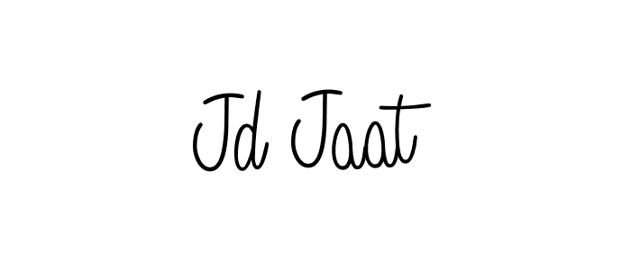 if you are searching for the best signature style for your name Jd Jaat. so please give up your signature search. here we have designed multiple signature styles  using Angelique-Rose-font-FFP. Jd Jaat signature style 5 images and pictures png