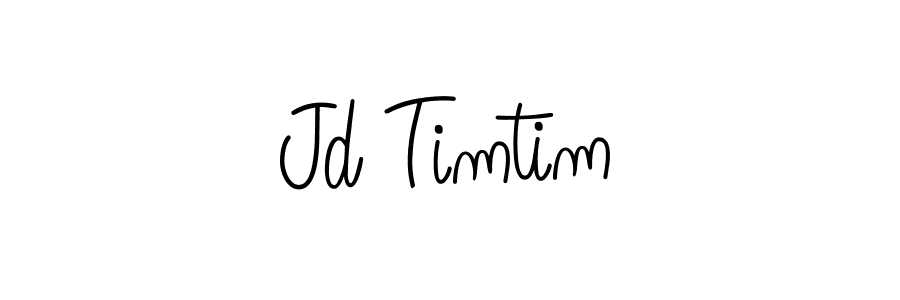 Make a beautiful signature design for name Jd Timtim. Use this online signature maker to create a handwritten signature for free. Jd Timtim signature style 5 images and pictures png