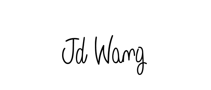 Once you've used our free online signature maker to create your best signature Angelique-Rose-font-FFP style, it's time to enjoy all of the benefits that Jd Wang name signing documents. Jd Wang signature style 5 images and pictures png