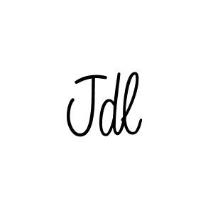 How to make Jdl signature? Angelique-Rose-font-FFP is a professional autograph style. Create handwritten signature for Jdl name. Jdl signature style 5 images and pictures png