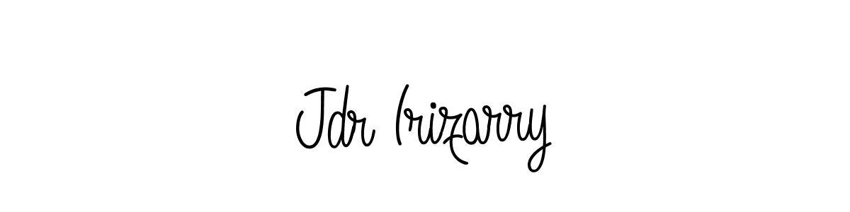 if you are searching for the best signature style for your name Jdr Irizarry. so please give up your signature search. here we have designed multiple signature styles  using Angelique-Rose-font-FFP. Jdr Irizarry signature style 5 images and pictures png