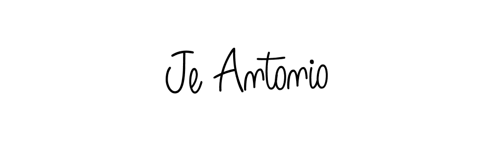 Make a beautiful signature design for name Je Antonio. Use this online signature maker to create a handwritten signature for free. Je Antonio signature style 5 images and pictures png