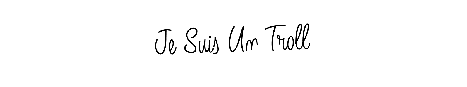 Angelique-Rose-font-FFP is a professional signature style that is perfect for those who want to add a touch of class to their signature. It is also a great choice for those who want to make their signature more unique. Get Je Suis Un Troll name to fancy signature for free. Je Suis Un Troll signature style 5 images and pictures png