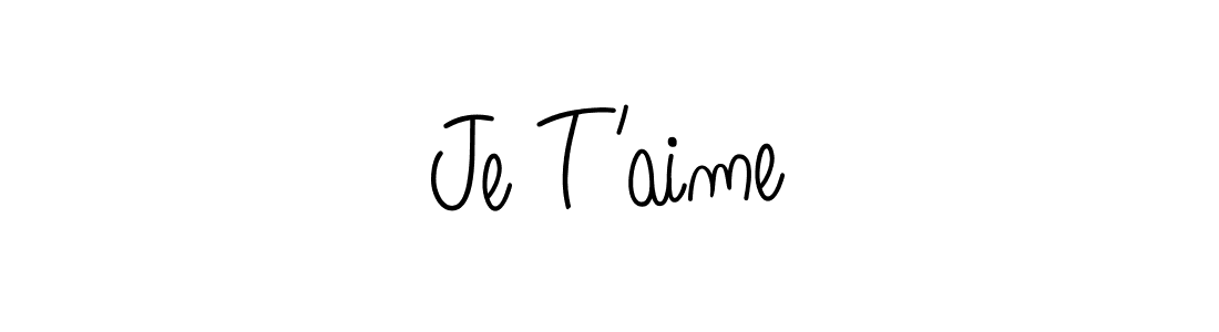 Also You can easily find your signature by using the search form. We will create Je T’aime name handwritten signature images for you free of cost using Angelique-Rose-font-FFP sign style. Je T’aime signature style 5 images and pictures png