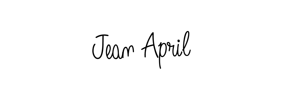 Also we have Jean April name is the best signature style. Create professional handwritten signature collection using Angelique-Rose-font-FFP autograph style. Jean April signature style 5 images and pictures png