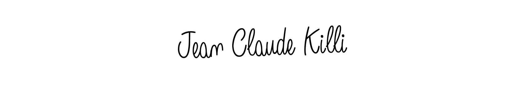 Also we have Jean Claude Killi name is the best signature style. Create professional handwritten signature collection using Angelique-Rose-font-FFP autograph style. Jean Claude Killi signature style 5 images and pictures png