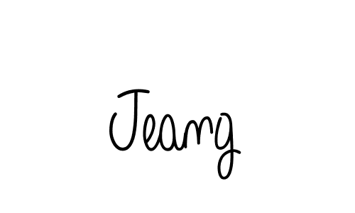 Make a beautiful signature design for name Jeang. Use this online signature maker to create a handwritten signature for free. Jeang signature style 5 images and pictures png