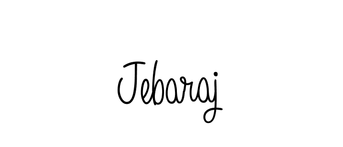 How to make Jebaraj name signature. Use Angelique-Rose-font-FFP style for creating short signs online. This is the latest handwritten sign. Jebaraj signature style 5 images and pictures png