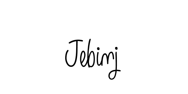 Also we have Jebinj name is the best signature style. Create professional handwritten signature collection using Angelique-Rose-font-FFP autograph style. Jebinj signature style 5 images and pictures png