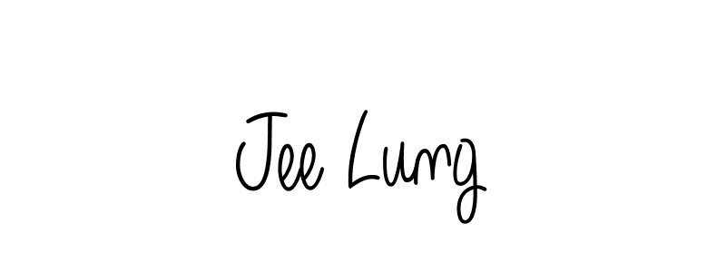 if you are searching for the best signature style for your name Jee Lung. so please give up your signature search. here we have designed multiple signature styles  using Angelique-Rose-font-FFP. Jee Lung signature style 5 images and pictures png