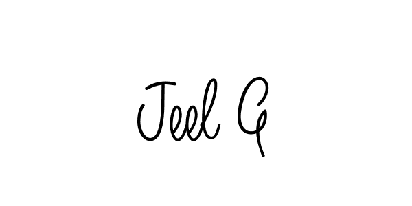 Here are the top 10 professional signature styles for the name Jeel G. These are the best autograph styles you can use for your name. Jeel G signature style 5 images and pictures png