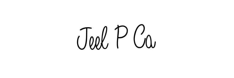 Here are the top 10 professional signature styles for the name Jeel P Ca. These are the best autograph styles you can use for your name. Jeel P Ca signature style 5 images and pictures png