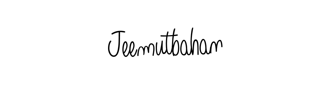 Design your own signature with our free online signature maker. With this signature software, you can create a handwritten (Angelique-Rose-font-FFP) signature for name Jeemutbahan. Jeemutbahan signature style 5 images and pictures png