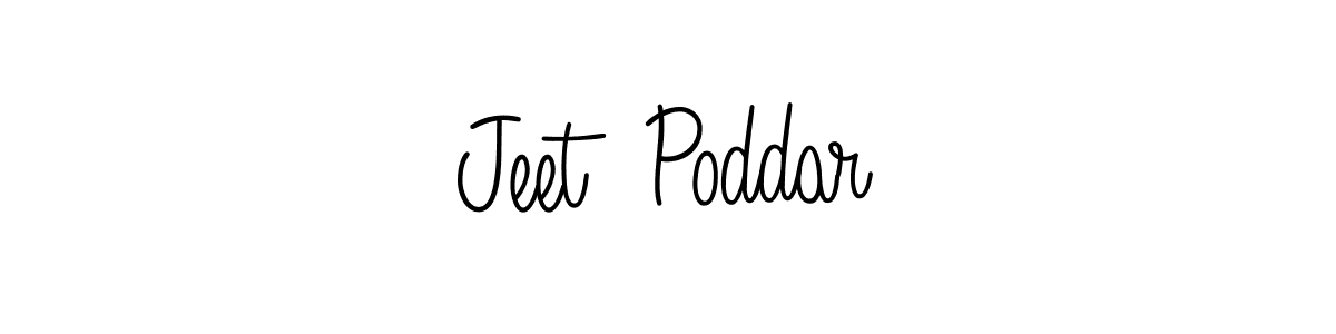 How to make Jeet  Poddar signature? Angelique-Rose-font-FFP is a professional autograph style. Create handwritten signature for Jeet  Poddar name. Jeet  Poddar signature style 5 images and pictures png