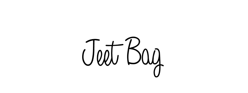 Use a signature maker to create a handwritten signature online. With this signature software, you can design (Angelique-Rose-font-FFP) your own signature for name Jeet Bag. Jeet Bag signature style 5 images and pictures png