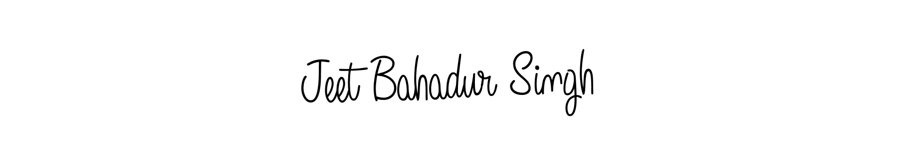 Also You can easily find your signature by using the search form. We will create Jeet Bahadur Singh name handwritten signature images for you free of cost using Angelique-Rose-font-FFP sign style. Jeet Bahadur Singh signature style 5 images and pictures png