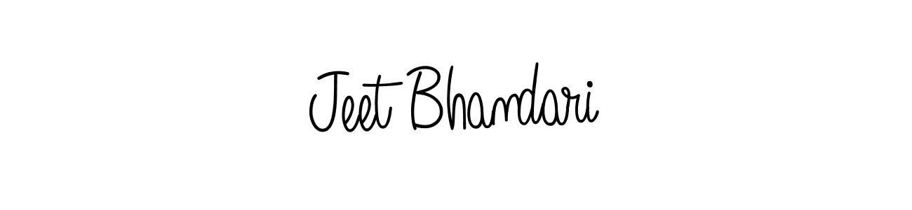 You can use this online signature creator to create a handwritten signature for the name Jeet Bhandari. This is the best online autograph maker. Jeet Bhandari signature style 5 images and pictures png
