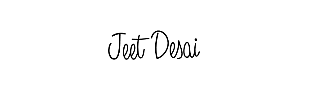 Best and Professional Signature Style for Jeet Desai. Angelique-Rose-font-FFP Best Signature Style Collection. Jeet Desai signature style 5 images and pictures png