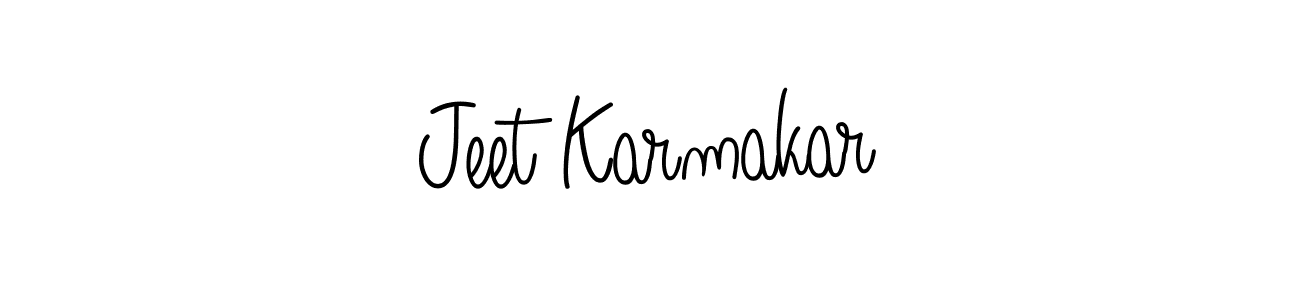 Similarly Angelique-Rose-font-FFP is the best handwritten signature design. Signature creator online .You can use it as an online autograph creator for name Jeet Karmakar. Jeet Karmakar signature style 5 images and pictures png