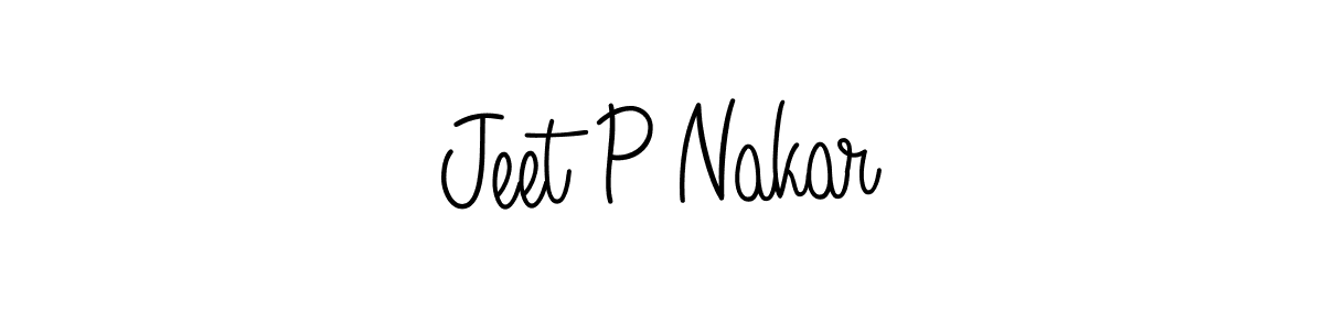 How to make Jeet P Nakar signature? Angelique-Rose-font-FFP is a professional autograph style. Create handwritten signature for Jeet P Nakar name. Jeet P Nakar signature style 5 images and pictures png