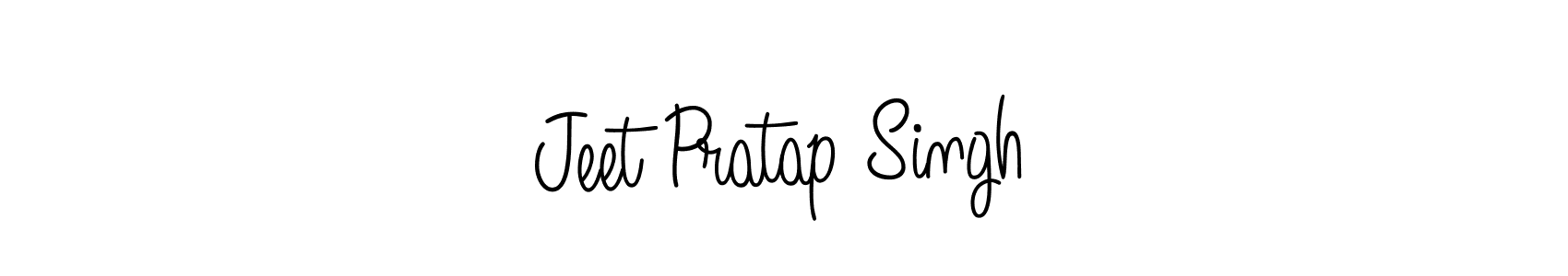 Design your own signature with our free online signature maker. With this signature software, you can create a handwritten (Angelique-Rose-font-FFP) signature for name Jeet Pratap Singh. Jeet Pratap Singh signature style 5 images and pictures png