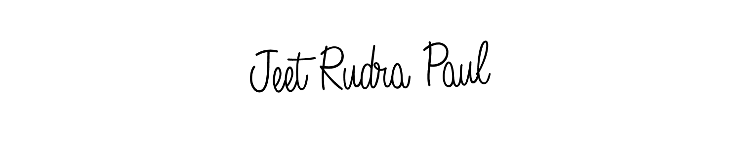 Use a signature maker to create a handwritten signature online. With this signature software, you can design (Angelique-Rose-font-FFP) your own signature for name Jeet Rudra Paul. Jeet Rudra Paul signature style 5 images and pictures png