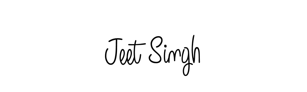 How to make Jeet Singh name signature. Use Angelique-Rose-font-FFP style for creating short signs online. This is the latest handwritten sign. Jeet Singh signature style 5 images and pictures png