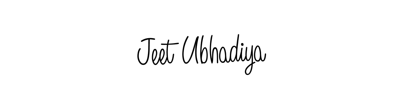 It looks lik you need a new signature style for name Jeet Ubhadiya. Design unique handwritten (Angelique-Rose-font-FFP) signature with our free signature maker in just a few clicks. Jeet Ubhadiya signature style 5 images and pictures png