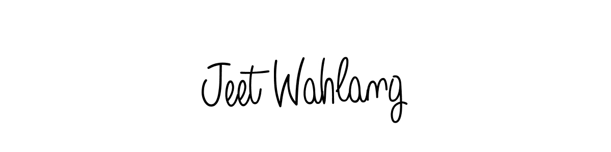 You can use this online signature creator to create a handwritten signature for the name Jeet Wahlang. This is the best online autograph maker. Jeet Wahlang signature style 5 images and pictures png