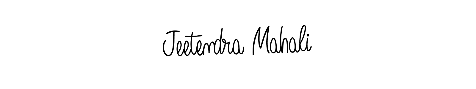 How to make Jeetendra Mahali signature? Angelique-Rose-font-FFP is a professional autograph style. Create handwritten signature for Jeetendra Mahali name. Jeetendra Mahali signature style 5 images and pictures png