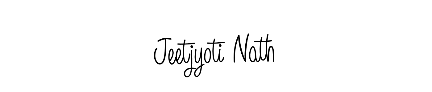 How to make Jeetjyoti Nath name signature. Use Angelique-Rose-font-FFP style for creating short signs online. This is the latest handwritten sign. Jeetjyoti Nath signature style 5 images and pictures png