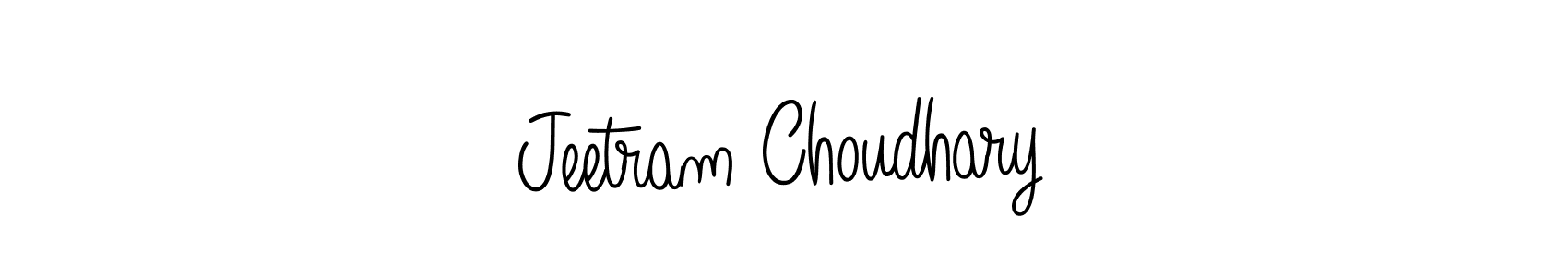 Also we have Jeetram Choudhary name is the best signature style. Create professional handwritten signature collection using Angelique-Rose-font-FFP autograph style. Jeetram Choudhary signature style 5 images and pictures png