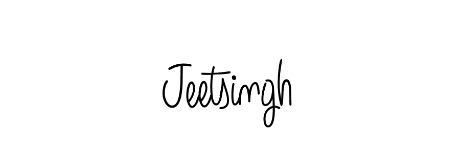 You should practise on your own different ways (Angelique-Rose-font-FFP) to write your name (Jeetsingh) in signature. don't let someone else do it for you. Jeetsingh signature style 5 images and pictures png