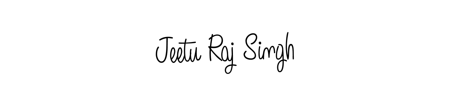 You should practise on your own different ways (Angelique-Rose-font-FFP) to write your name (Jeetu Raj Singh) in signature. don't let someone else do it for you. Jeetu Raj Singh signature style 5 images and pictures png