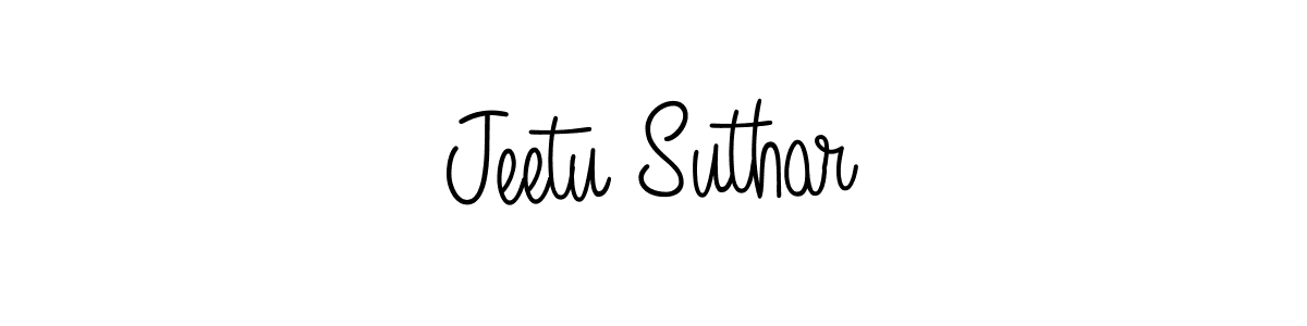 You can use this online signature creator to create a handwritten signature for the name Jeetu Suthar. This is the best online autograph maker. Jeetu Suthar signature style 5 images and pictures png