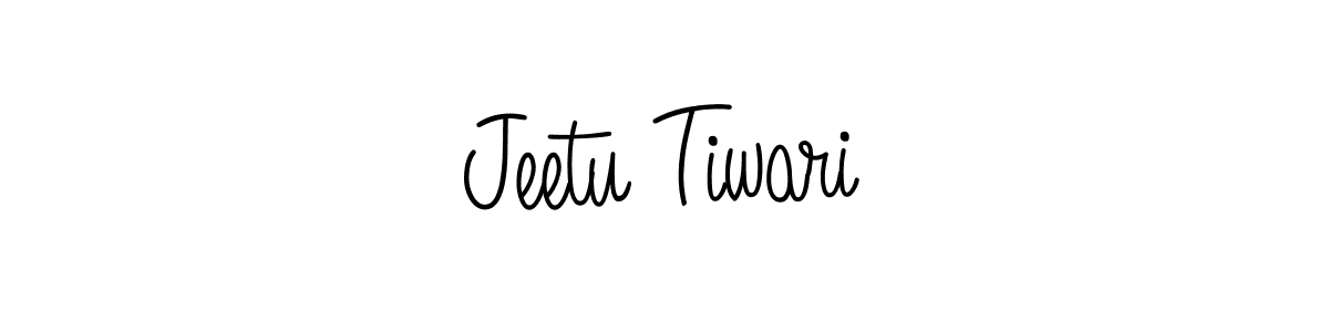 How to make Jeetu Tiwari signature? Angelique-Rose-font-FFP is a professional autograph style. Create handwritten signature for Jeetu Tiwari name. Jeetu Tiwari signature style 5 images and pictures png