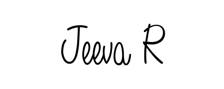 Elevate your brand with a stunning Jeeva R eSignature. The Angelique-Rose-font-FFP style provides a balanced, flowing aesthetic for everyday signing. Jeeva R signature style 5 images and pictures png