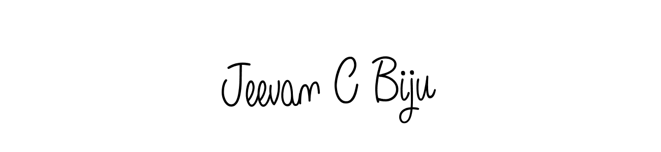 How to Draw Jeevan C Biju signature style? Angelique-Rose-font-FFP is a latest design signature styles for name Jeevan C Biju. Jeevan C Biju signature style 5 images and pictures png