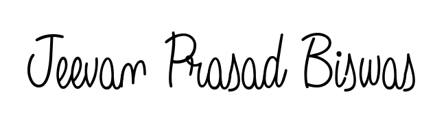 How to make Jeevan Prasad Biswas name signature. Use Angelique-Rose-font-FFP style for creating short signs online. This is the latest handwritten sign. Jeevan Prasad Biswas signature style 5 images and pictures png