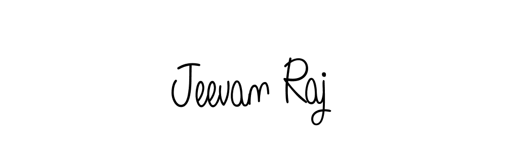 Design your own signature with our free online signature maker. With this signature software, you can create a handwritten (Angelique-Rose-font-FFP) signature for name Jeevan Raj. Jeevan Raj signature style 5 images and pictures png