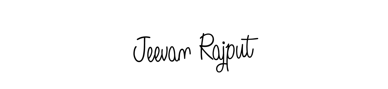 How to make Jeevan Rajput signature? Angelique-Rose-font-FFP is a professional autograph style. Create handwritten signature for Jeevan Rajput name. Jeevan Rajput signature style 5 images and pictures png