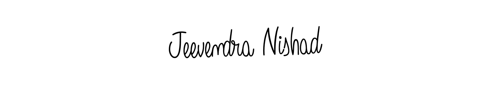 This is the best signature style for the Jeevendra Nishad name. Also you like these signature font (Angelique-Rose-font-FFP). Mix name signature. Jeevendra Nishad signature style 5 images and pictures png