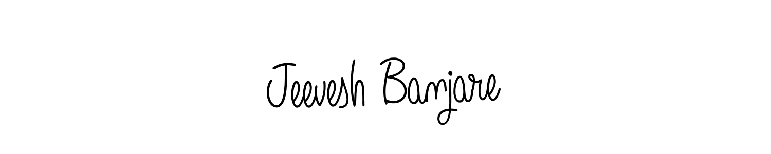 How to make Jeevesh Banjare name signature. Use Angelique-Rose-font-FFP style for creating short signs online. This is the latest handwritten sign. Jeevesh Banjare signature style 5 images and pictures png